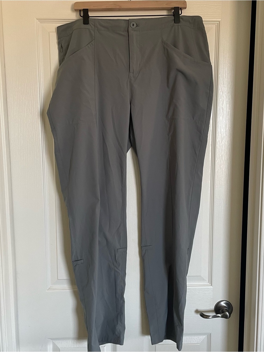 Patagonia Women's Straight Leg Hiking Pants - Gray